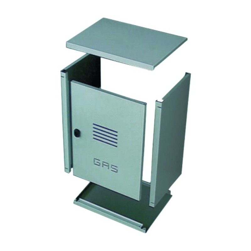 CASSETTA CONTATORE GAS IN LAMIERA ZINCATA