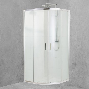 LINEA LOFTY ANGOLARE SEMICIRCOLARE CON APERTURA CENTRALE (R. 55 CM)