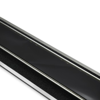 CANALETTE INOX STYLE LINEA LUXURY - CRISTALLO NERO