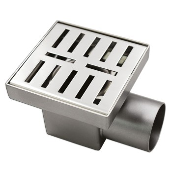 CHIUSINO SIFONATO INOX STYLE LINEA LUXURY QUADRATA