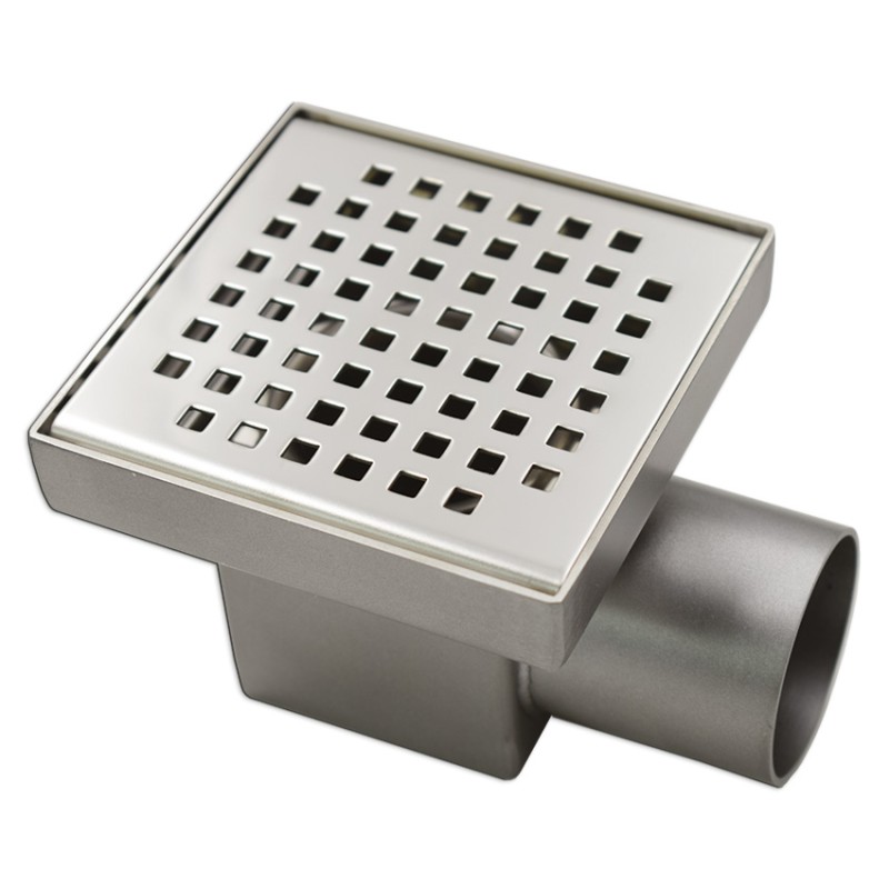 CHIUSINO SIFONATO INOX STYLE LINEA LUXURY QUADRATA