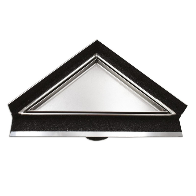 SISTEMA DI SCARICO INOX STYLE LINEA RAM - PIASTRELLABILE - CIRCLES