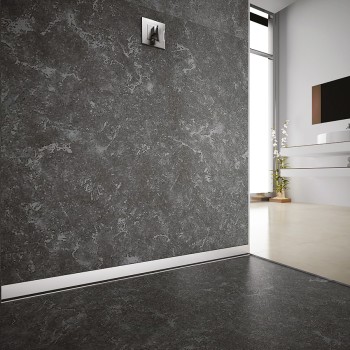 SISTEMA DI SCARICO INOX SLOT LINEA WALL