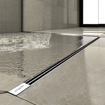 SISTEMA DI SCARICO INOX SLOT LINEA FLOOR