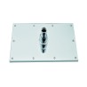 SOFFIONI DOCCIA IN OTTONE CROMATO TEO