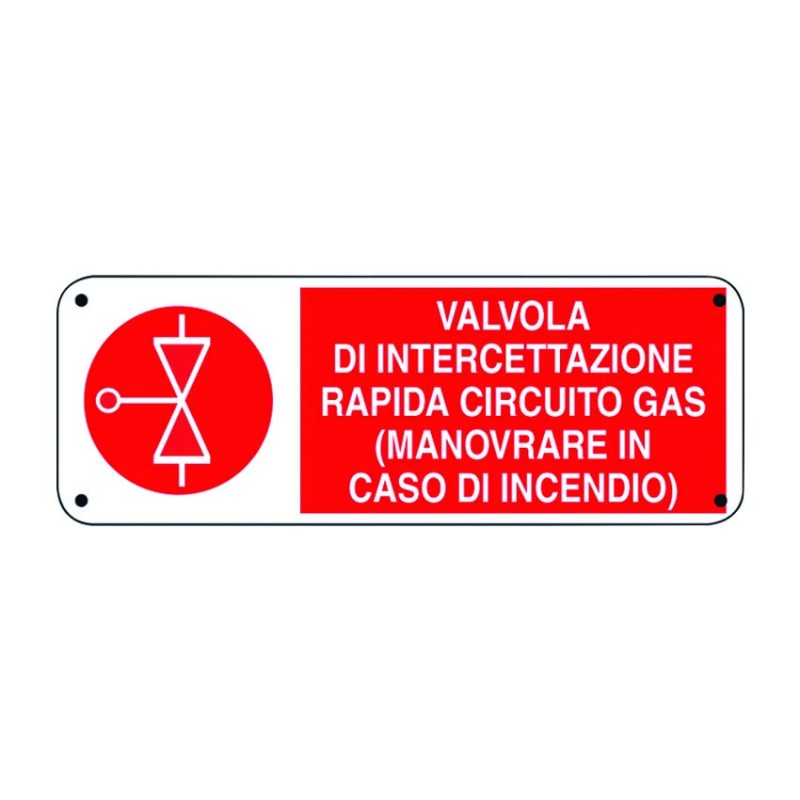 CARTELLO INTERCETTAZIONE RAPIDA GAS