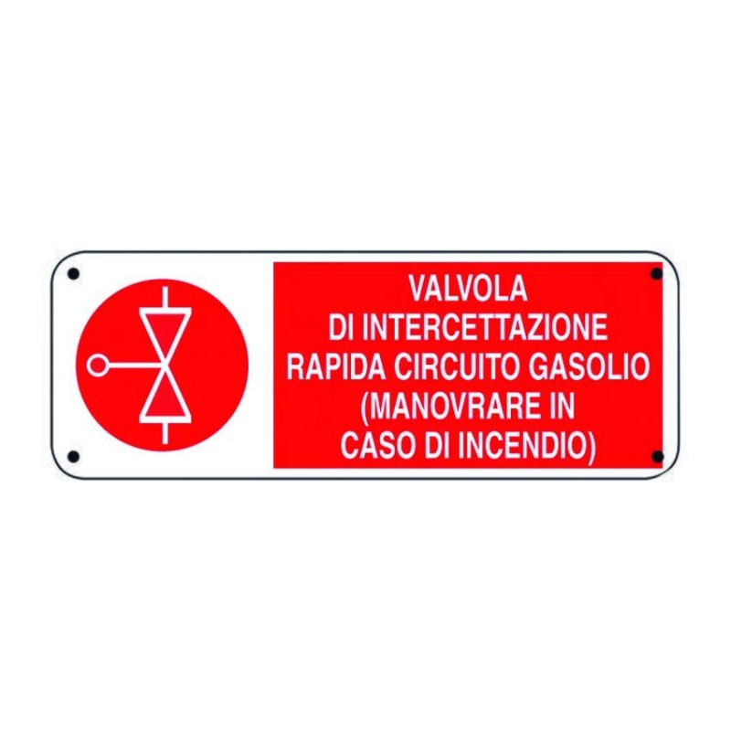 CARTELLO INTERCETTAZIONE RAPIDA GASOLIO