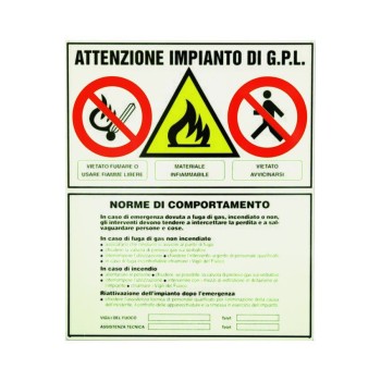 CARTELLO SEGNALETICA DI INFORMAZIONE