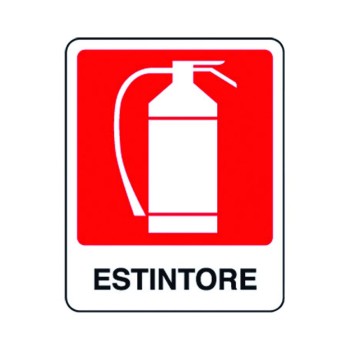 CARTELLO ESTINTORE