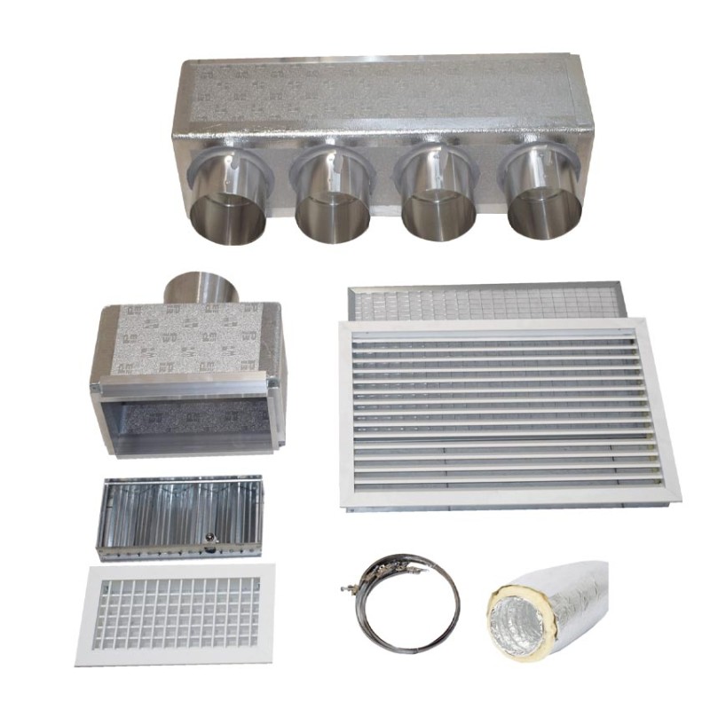 KIT COMPLETO PER LA DISTRIBUZIONE CANALIZZATA DELL'ARIA