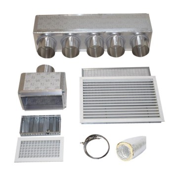 KIT COMPLETO PER LA DISTRIBUZIONE CANALIZZATA DELL'ARIA