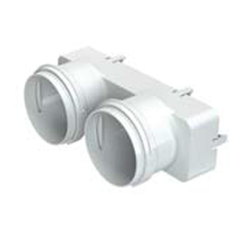 CONNETTORE PLASTICO A DUE