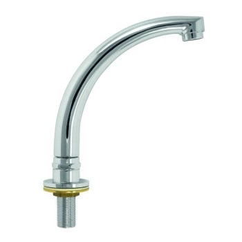 BOCCA DI EROGAZIONE LAVABO PESANTE SNODABILE CROMO