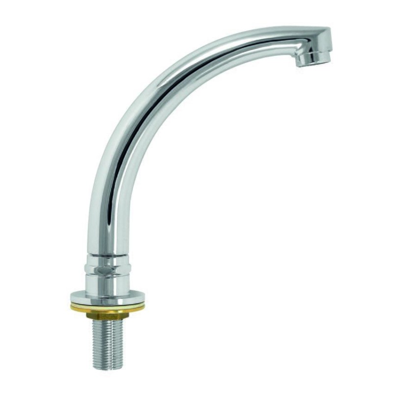 BOCCA DI EROGAZIONE LAVABO PESANTE SNODABILE CROMO