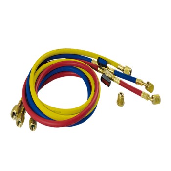 KIT DI TUBI FLESSIBILI CON VALVOLA PER GRUPPI MANOMETRICI ANALOGICI