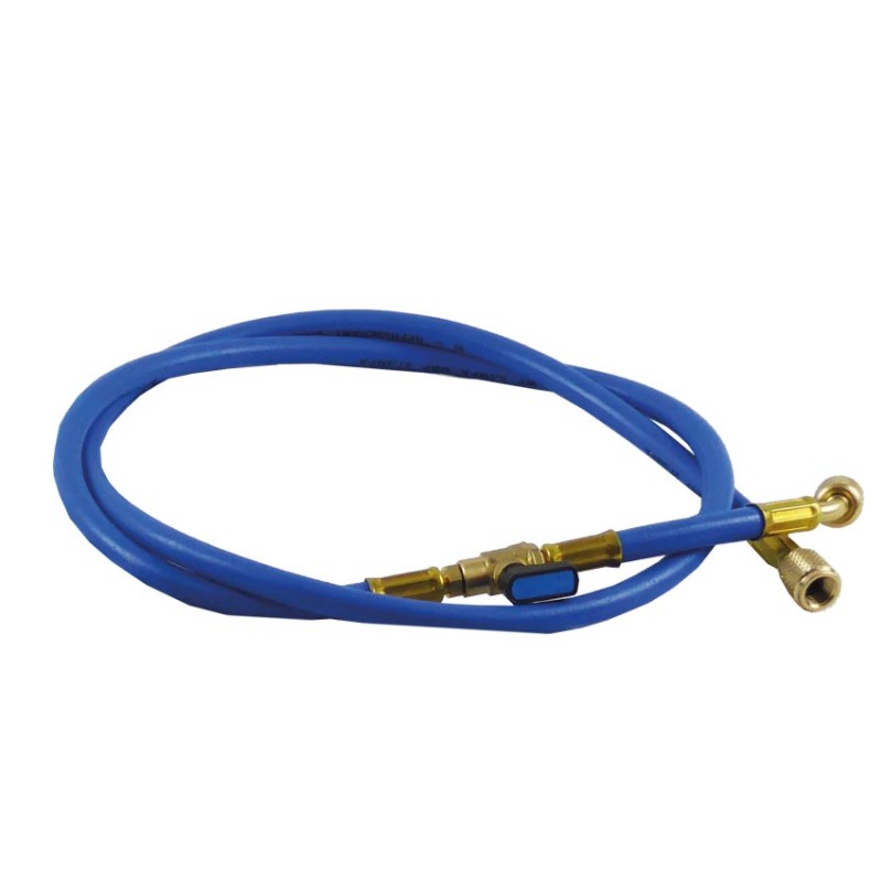 TUBI FLESSIBILI DI VUOTO E CARICA CON VALVOLA PER GAS R410A - R32