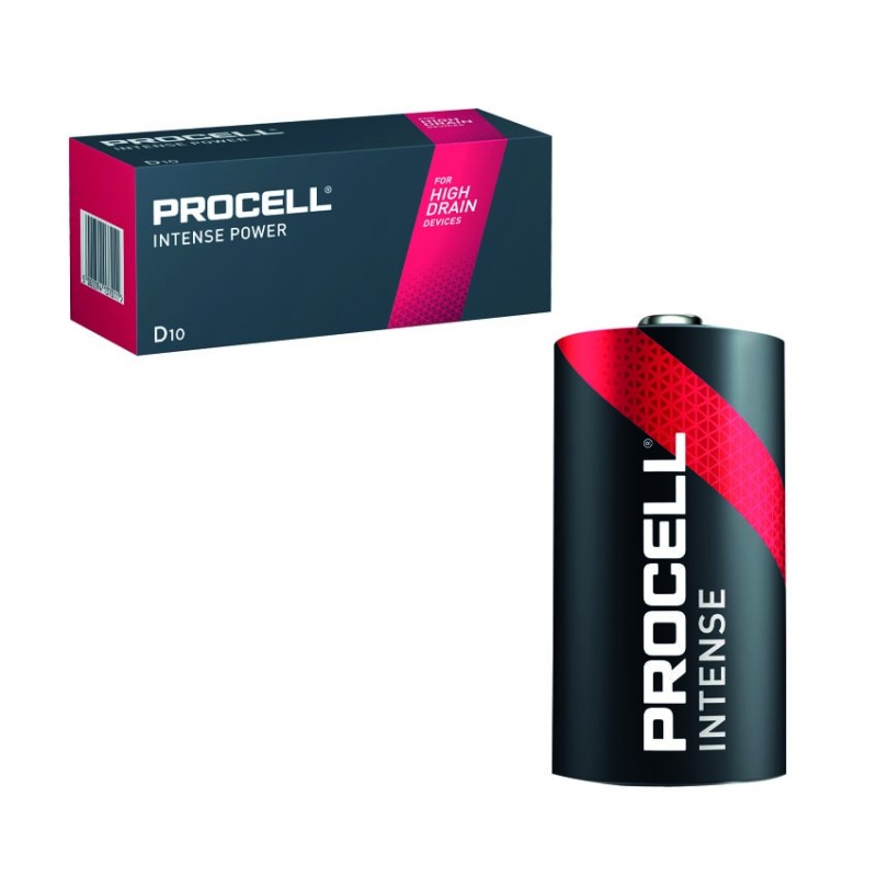 PROCELL INTENSE POWER BY DURACELL TIPO D - TORCIA