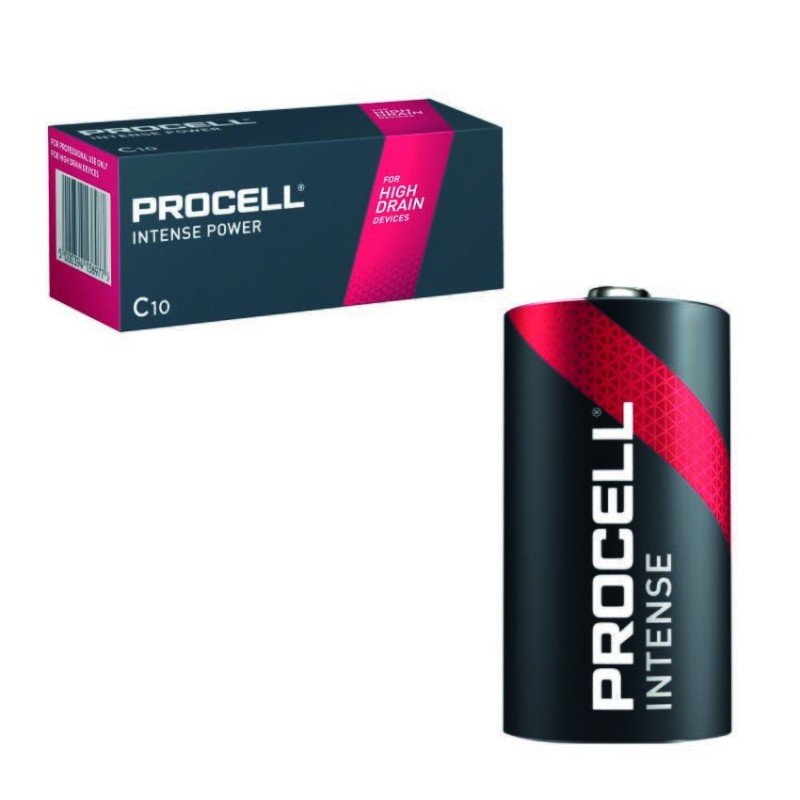 PROCELL INTENSE POWER BY DURACELL TIPO C - MEZZA TORCIA