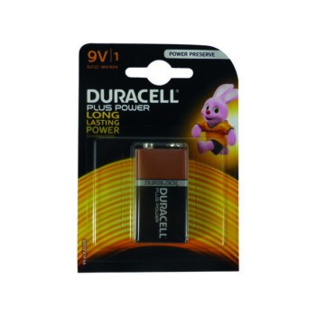 BATTERIA DURACELL PLUS POWER TIPO 9V- 9V