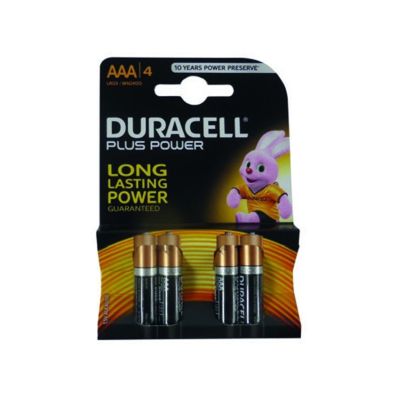 BATTERIA DURACELL PLUS POWER TIPO AAA - MINISTILO