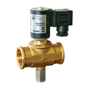 ELETTROVALVOLA GAS A RIARMO MANUALE NORMALMENTE CHIUSA 500 MBAR