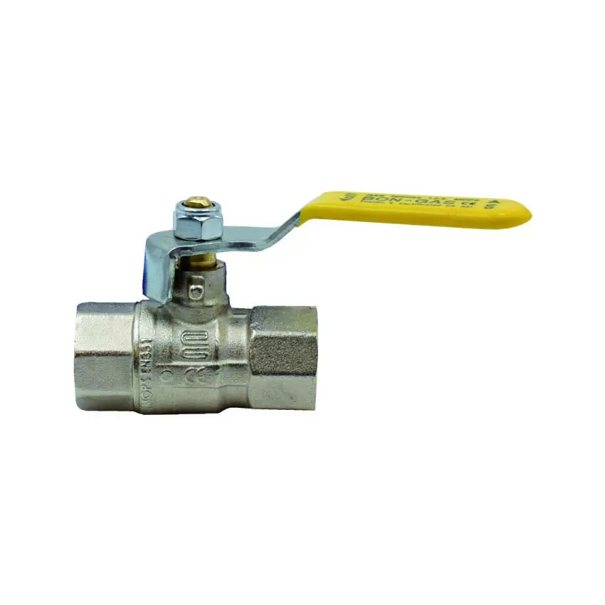 VALVOLA A SFERA A PASSAGGIO TOTALE PER GAS